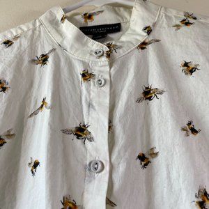 Victoria Beckham for Target Women's Button Down Shirt, Size Extra Small